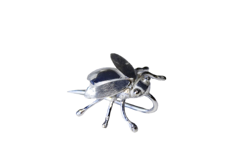 Prendedor mosca brillo