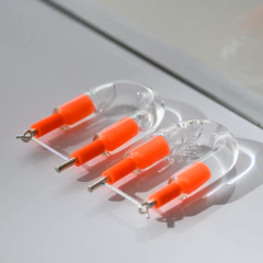 Aros candado nivel naranjas y transp.