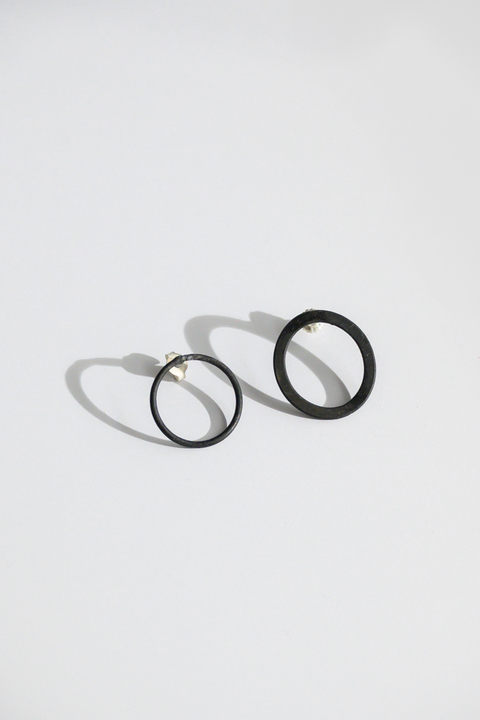 Aros linea circulo chato