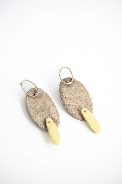 aros gres y porcelana amarilla