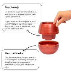Maceta Autorriego N*4 - comprar online
