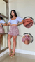 SHORT PAETÊ ROSE - loja online