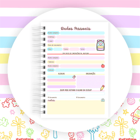 Caderno de Matemática - Meu Caneco Personalizados