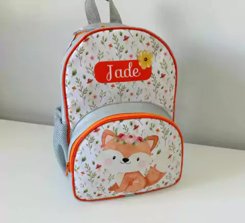 PRONTA ENTREGA - Mochila de Costas M "Raposinha"