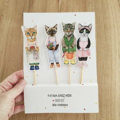 Deco Kit Gatitos y sus hobbies
