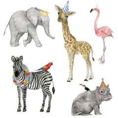 Deco Kit Animal Party - comprar online