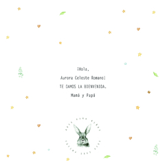 Cartel Nursery Familia OSOS - tienda online
