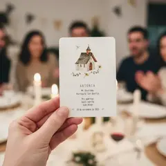 32 unidades - Tarjetita Nacimiento. Bautismo. Comunión - comprar online