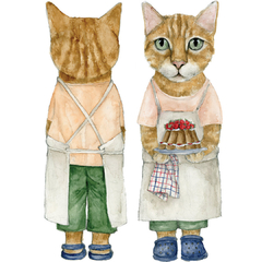 Deco Kit Gatitos y sus hobbies - Fátima Saez