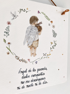 Cartel Ángel de la Guarda - tienda online