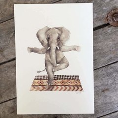 Elefante yogui