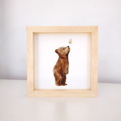 Arte enmarcado para niños - Animalitos del Bosque - Fátima Saez
