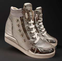 ZAPATILLAS BRESCIA PLATA REPTIL - Fiurla