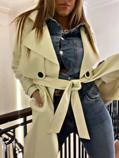 Imagen de TRENCH JAZMIN CRUDO
