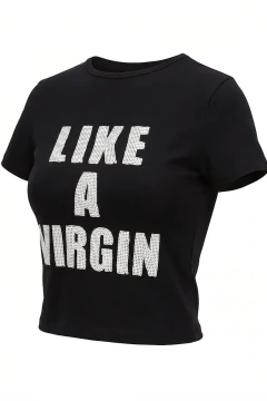 REMERA VIRGIN (Black/white) en internet