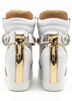 Zapatillas BARI BLANCA PLATINO(Oro) en internet