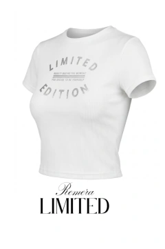 REMERA LIMITED (blanco/rosa) - comprar online