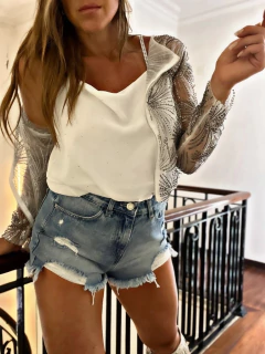 BLUSA DUALITY BORDADA en internet