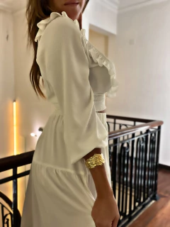 FALDA LARGA INDIAN WHITE - Fiurla