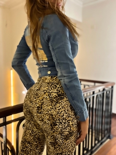 PANTALÓN OXFORD ANIMAL SAFARY Beige