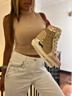 REMERA POLKA CRUDO - tienda online