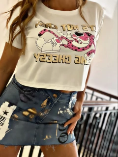 REMERA PANTER WHITE