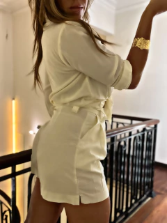 SHORT BERMUDA LINO CRUDA MILTON