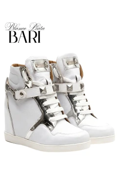 Zapatillas BARI BLANCA/PLATA en internet