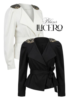 BLAZER LUCERO (Black/White)