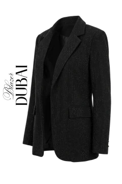 BLAZER STRASS DUBAI BLACK