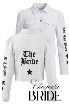CHAQUETA JEAN BRIDE WHITE