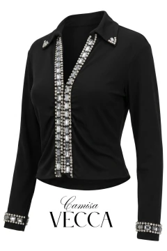CAMISA VECCA BLACK