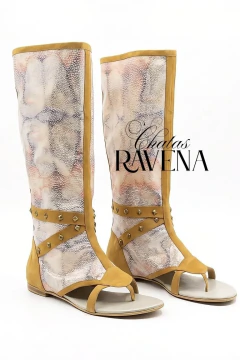 CHATAS ESTAMPADAS RAVENA CAMEL