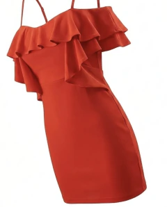 Imagen de VESTIDO CATERIN ROJO