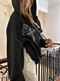 CAMPERA OVER SPORT BLACK - tienda online