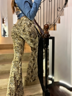 PANTALÓN OXFORD ANIMAL SAFARY Beige