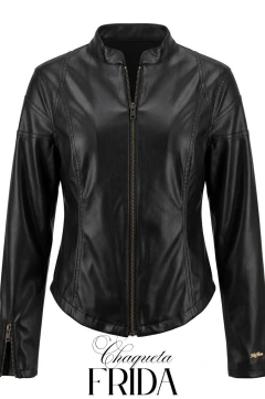 CHAQUETA FRIDA (negro/azulino) - comprar online