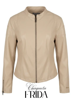 CHAQUETA FRIDA (beige/rojo) en internet