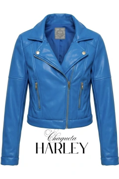 CHAQUETA HARLEY AZULINO
