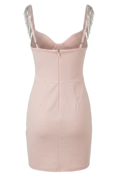 Vestido MATILDE ROSA NUDE - comprar online