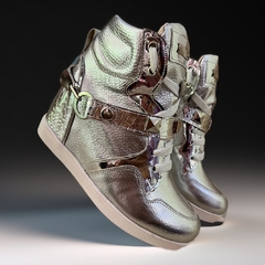ZAPATILLAS BARI PLATA - comprar online