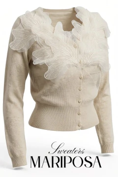 SWEATER MARIPOSA BEIGE