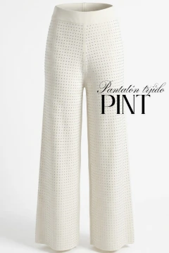 PANTALON TEJIDO PINT WHITE