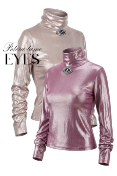 POLERA EYES LAME (Rosa/Purpura)
