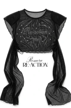 REMERA TOP MICROTUL REACTION