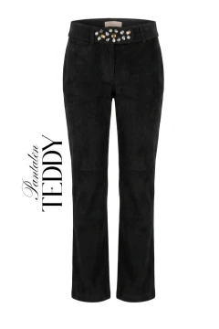 PANTALÓN TEDDY PANA ELASTIZADA - comprar online