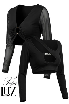TOP LUZ BLACK