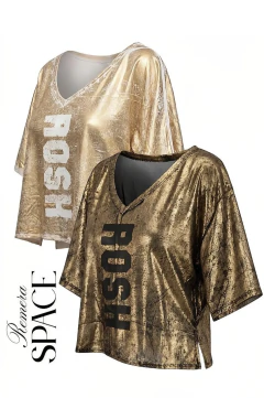 REMERA SPACE GOLD (Negro/rojo/blanca)