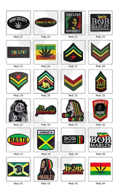 Parches Bordados Peter Tosh Reggae Jamaica Marley Ska Jah en internet