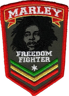 Parches Bordados Reggae Jamaica Etiopia Rastafari - tienda online